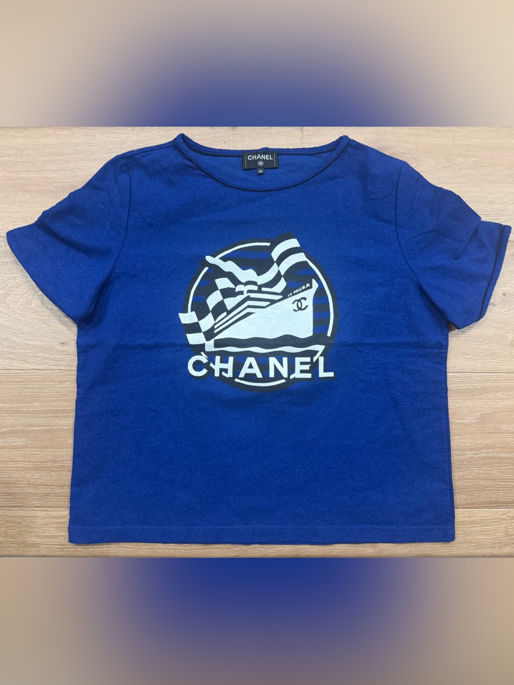 Chanel Cotton La Plausa Top